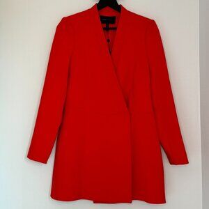 SOLD! BCBG MAXAZRIA Suit Jacket Dress Bright RED